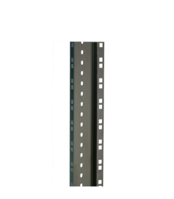 Heavy Duty Double Rack Strip black 45 U