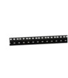 Heavy Duty Rack Strip black 12 U