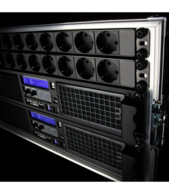 19" Power Strip 1U 8-way with switch