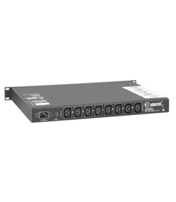 Power Conditioner with voltmeter and ammeter and rack lighting