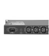 Power Conditioner with voltmeter and ammeter and rack lighting