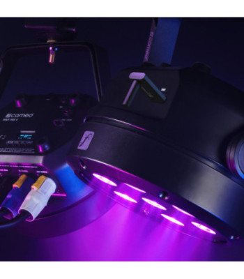 Cameo Set Including 4 x CLROOTPAR4WH Incl. IR Remote Control (CLPFLAT1REMOTE)