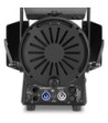 Cameo Theatre Spotlight with Fresnel Lens and 100 Watt Warm White LED in Black Housing