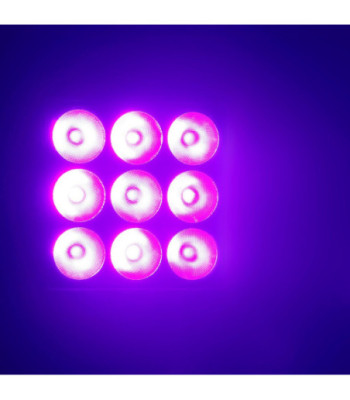 Cameo Outdoor Flood Light with 9 x 12 W RGBWA + UV 6-In-1 LEDs