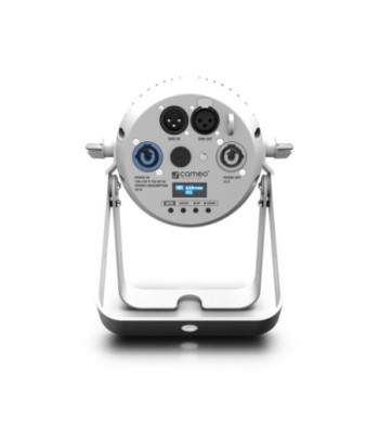 Cameo Compact Spot with 40 W WW LED in White Finish