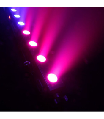 Cameo 12 x 3 W TRI LED Bar in White Housing with IR Remote Control