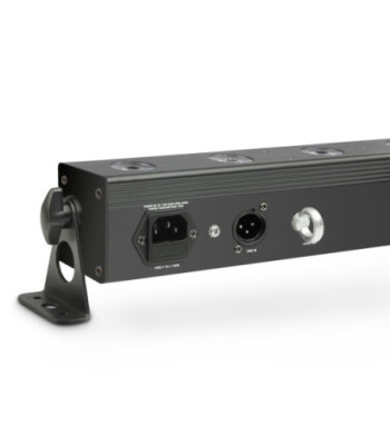 Cameo 12 x 3 W TRI LED Bar in Black Housing with IR Remote Control