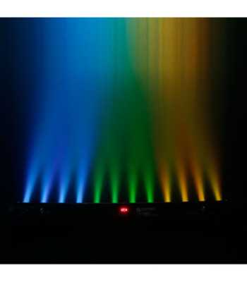 Cameo 12 x 3 W TRI LED Bar in Black Housing with IR Remote Control