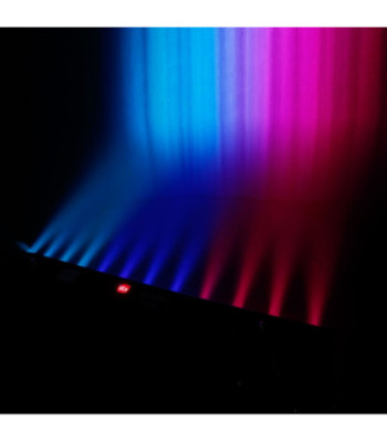 Cameo 12 x 3 W TRI LED Bar in Black Housing with IR Remote Control