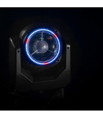 Cameo Endless Rotation Beam Moving Head with LED Ring
