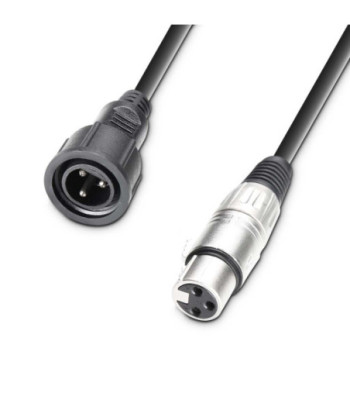 Cameo Adapter Cable for IP65 Outdoor Projector IP65 Plug to XLR female 3 Pin