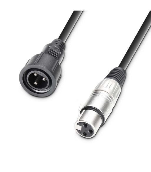 Cameo Adapter Cable for IP65 Outdoor Projector IP65 Plug to XLR female 3 Pin