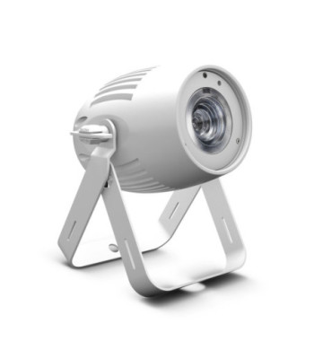 Cameo Compact Spotlight with 40W RGBW LED in White Housing