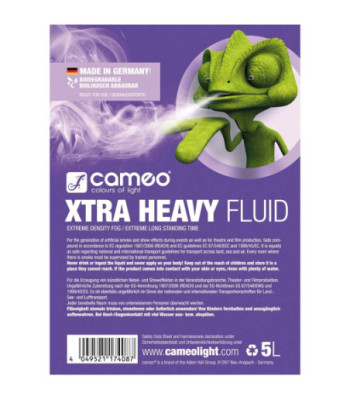 Cameo Fog Fluid With Very High Density and Extreme Long Standing Time 5 L