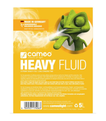 Cameo Fog Fluid with Very High Density and Very Long Standing Time 5 L