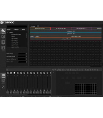 Cameo 1024-Channel USB to DMX-Interface with WiFi Access and Control Software