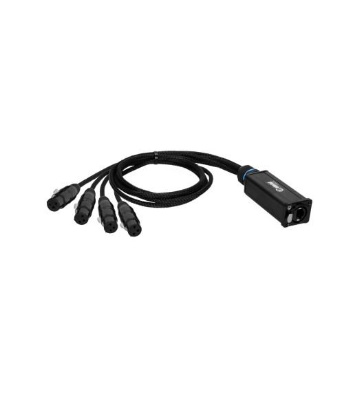 Audio & DMX Multicore | Adam Hall® 4 XLR 3-pole Female x Cat.6a