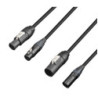 Hybrid Cable | Power & DMX | Neutrik® XLR 5-pole x TRUE1® | 10 m