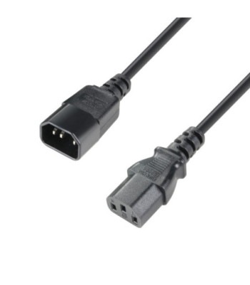 Power Cable | Adam Hall® IEC C13 x IEC C14 | 1 m
