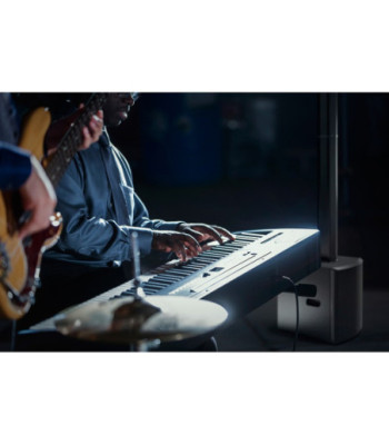 LD Systems Compact column PA system active with built-in mixer and Bluetooth black