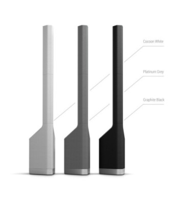 LD Systems Powered Column PA System by Porsche Design Studio in Platinum Grey