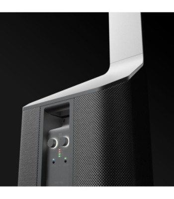 LD Systems Powered Column PA System by Porsche Design Studio in Platinum Grey