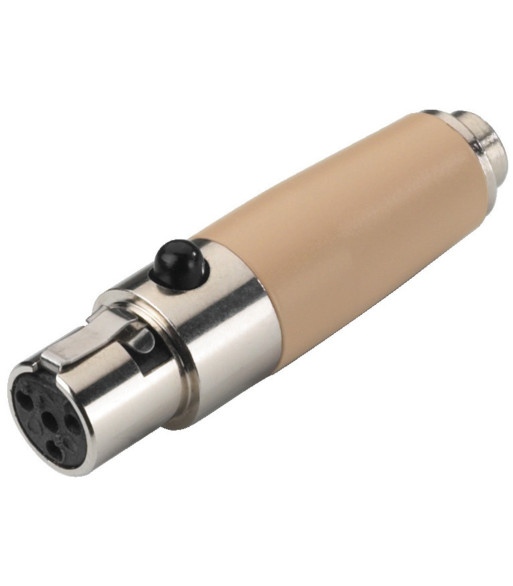 Mini XLR-hun jack adpt. - NTA-4SH Monacor