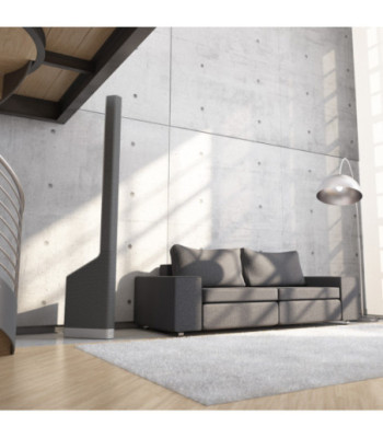 LD Systems Powered Column PA System by Porsche Design Studio in Cocoon White