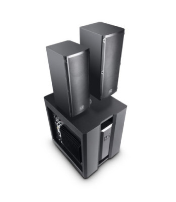 LD Systems Portable active PA system with 3-Channel mixer