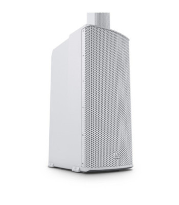 LD Systems Portable Column PA System with Mixer and Bluetooth white