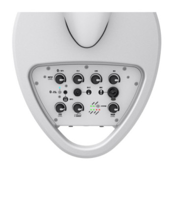 LD Systems Ultra-Portable Battery-Powered Column PA System white - 5200 mAh