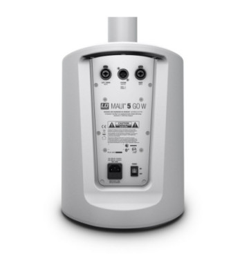 LD Systems Ultra-Portable Battery-Powered Column PA System white - 5200 mAh