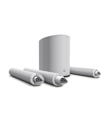 LD Systems Ultra-Portable Battery-Powered Column PA System white - 5200 mAh