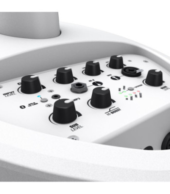 LD Systems Ultra-Portable Battery-Powered Column PA System white - 5200 mAh