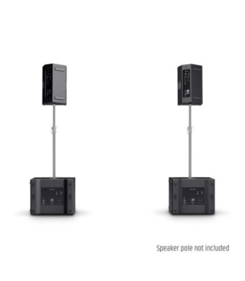 LD Systems 2 x 12" powered PA Speaker + 2 x 18" powered Subwoofer