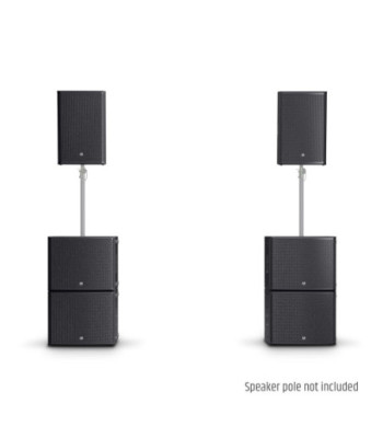 LD Systems 2 x 15" powered PA Speaker + 4 x 18" powered Subwoofer