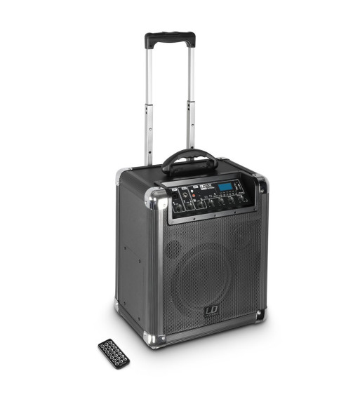 LD Systems Battery Powered Bluetooth Loudspeaker with Mixer