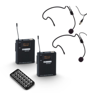  2 Bodypack and 2 Headsets