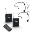  2 Bodypack and 2 Headsets