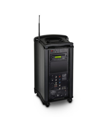 LD Systems Portable PA Loudspeaker with Headset Microphone
