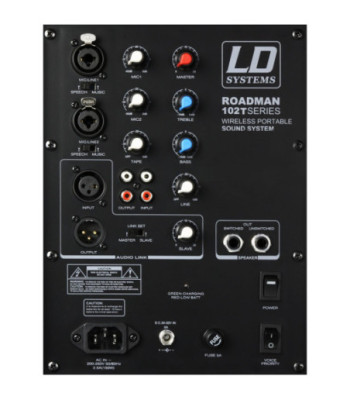 LD Systems Portable PA Loudspeaker with Headset