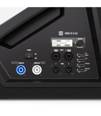 LD Systems 12" powered coaxial stage monitor