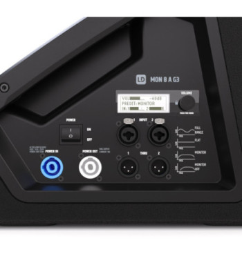 LD Systems 8" powered coaxial stage monitor