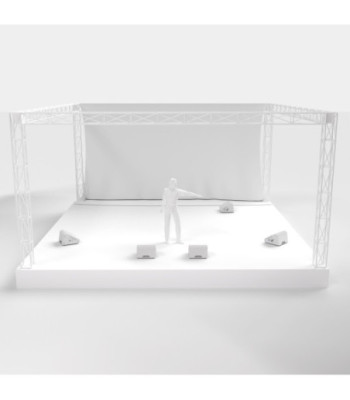 LD Systems 12" powered coaxial stage monitor