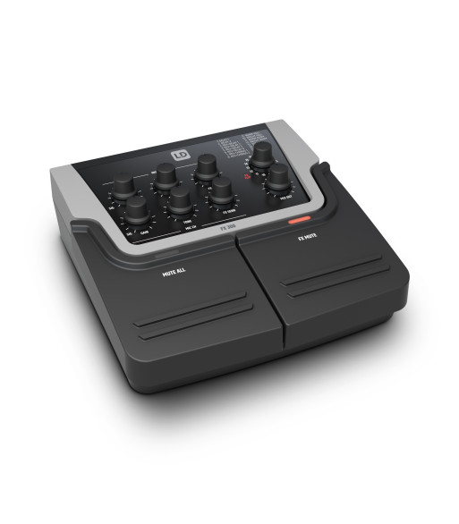 LD Systems 2-Channel Pedal with 16 Digital Effects