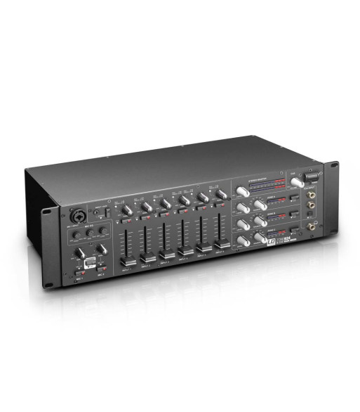 LD Systems 19" 4-Zone Mixer 3U