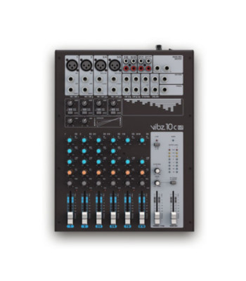 LD Systems 10 Channel Mixing Console with Compressor
