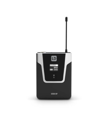 LD Systems Wireless Microphone System with Bodypack and Brass Instrument Microphone - 584 _ 608 MHz.