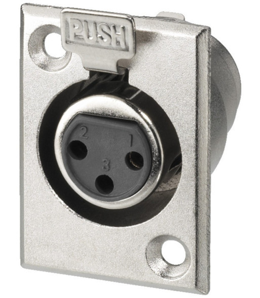 XLR-chassis hun - NC-508/J MONACOR