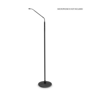 Gravity Microphone Stand with XLR Connector and Gooseneck